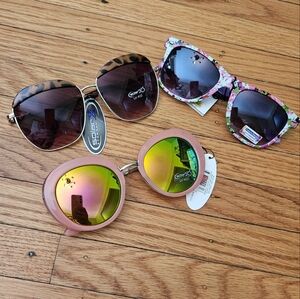 3 Pairs of Sunglasses